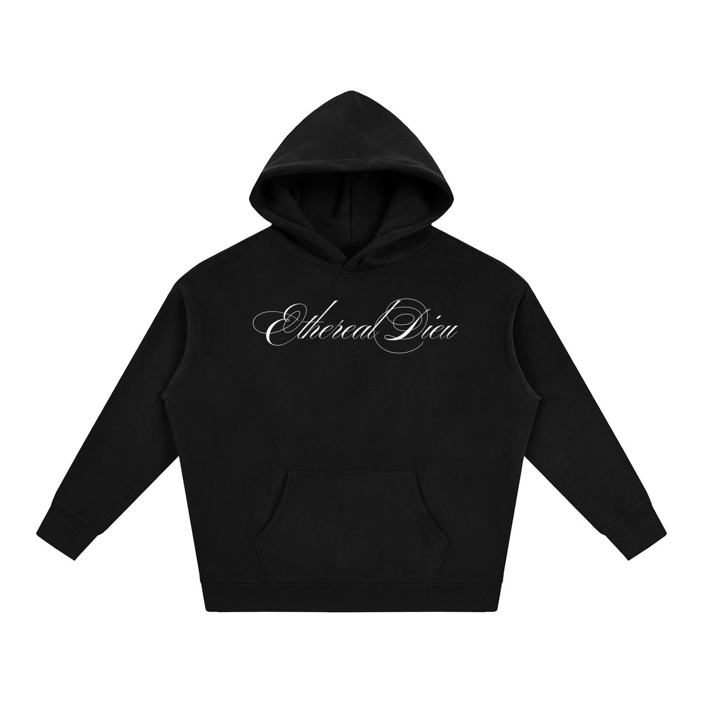 Ethereal Script Hoodie