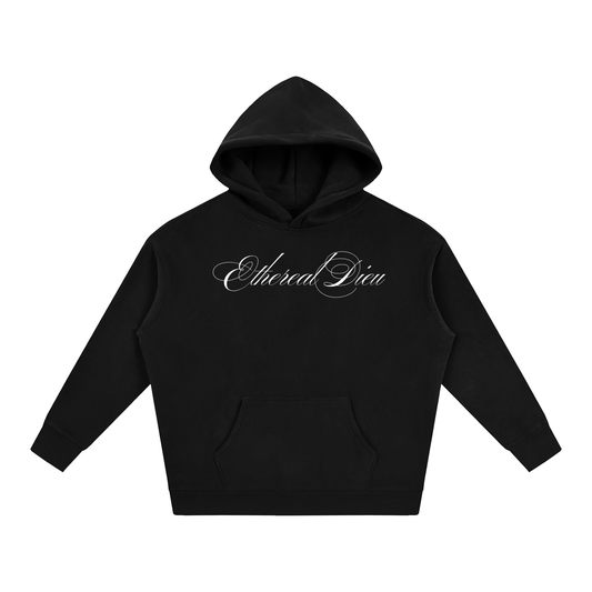 Ethereal Script Hoodie