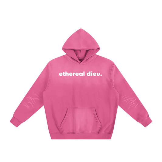 Pink Ethereal Bubble Hoodie